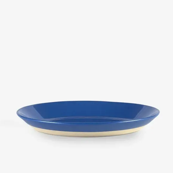 Set of 2 Side Plates - Blue, Stoneware
