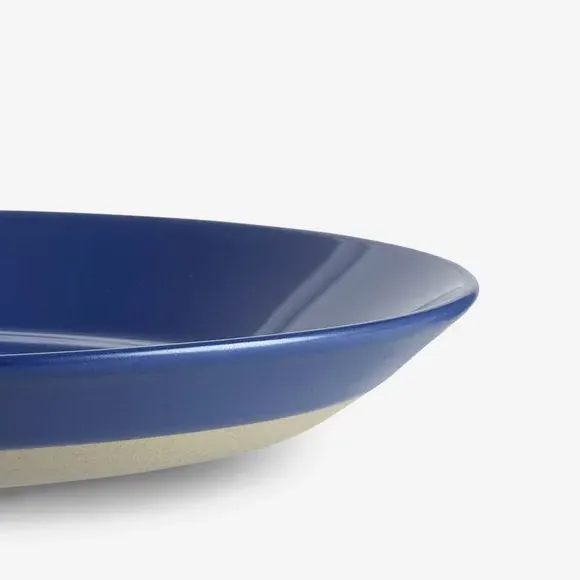 Set of 2 Side Plates - Blue, Stoneware