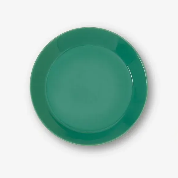 Set of 2 Side Plates - Green, Stoneware