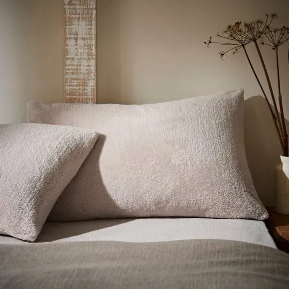 2-Pack Standard Pillowcases - Mushroom, Teddy