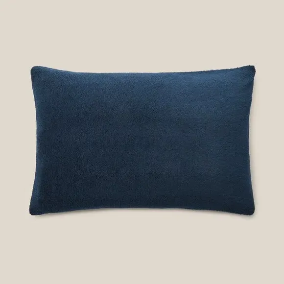 2-Pack Standard Pillowcases - Navy, Teddy