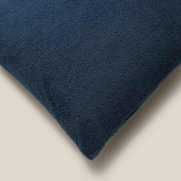2-Pack Standard Pillowcases - Navy, Teddy