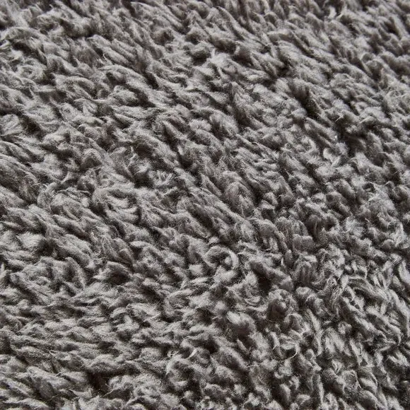 Body Pillow with Spiral Filling - Charcoal, Teddy