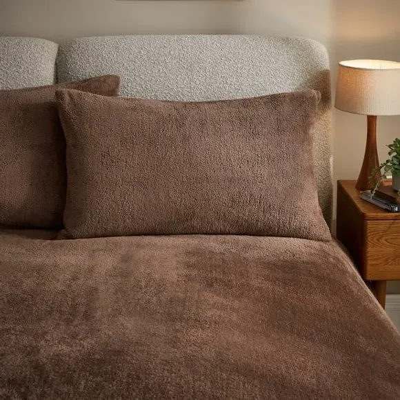 Duvet Cover and Pillowcase Set - Fawn, Polyester