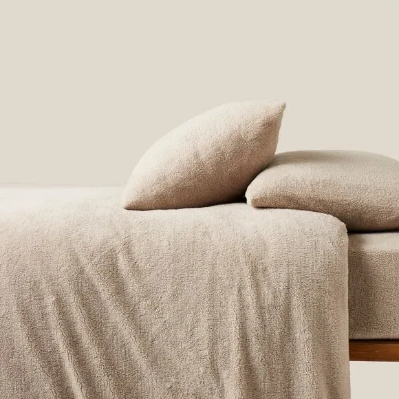 Duvet Cover and Pillowcase Set - Mushroom, Polyester