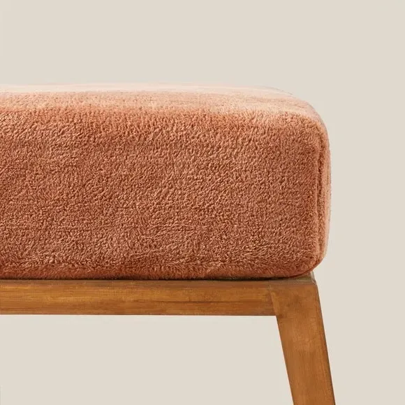 Teddy Fitted Sheet - Bronze, Polyester