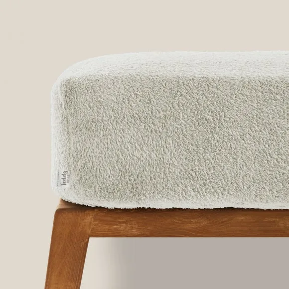 Teddy Fitted Sheet - Cream, Polyester