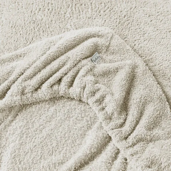 Teddy Fitted Sheet - Cream, Polyester