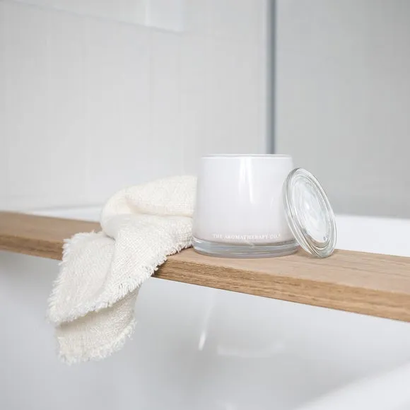 Aromatherapy Scented Candle - White, Soy Wax