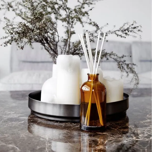 Reed Diffuser with Essential Oils - Brown