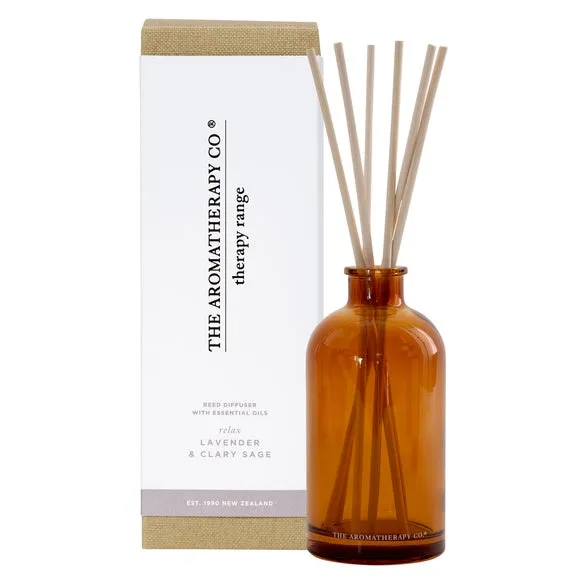 Reed Diffuser with Essential Oils - Brown