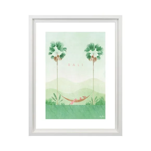 Bali Framed Print - Multicolor