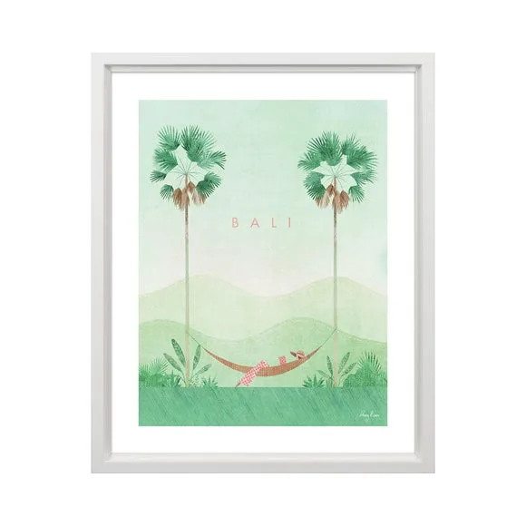 Bali Framed Print - Multicolor
