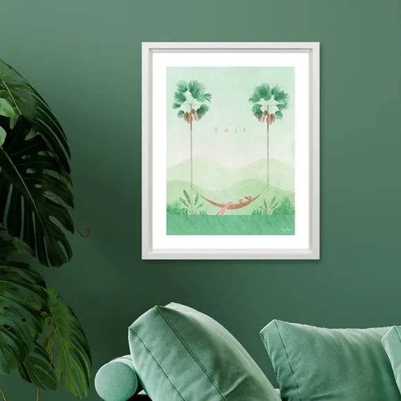Bali Framed Print - Multicolor