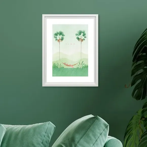Bali Framed Print - Multicolor