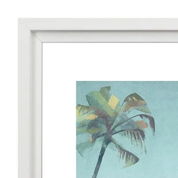 California Framed Print - Blue