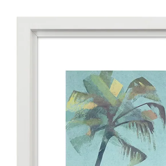 California Framed Print - Blue