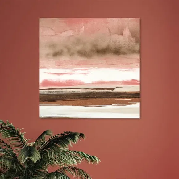 Canvas Wall Art - Red, Ready to Hang image