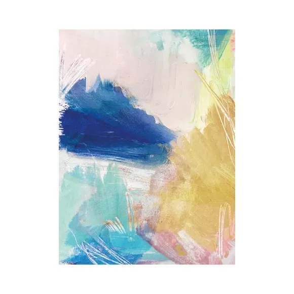 Cha Cha I Canvas Print - Multicolor