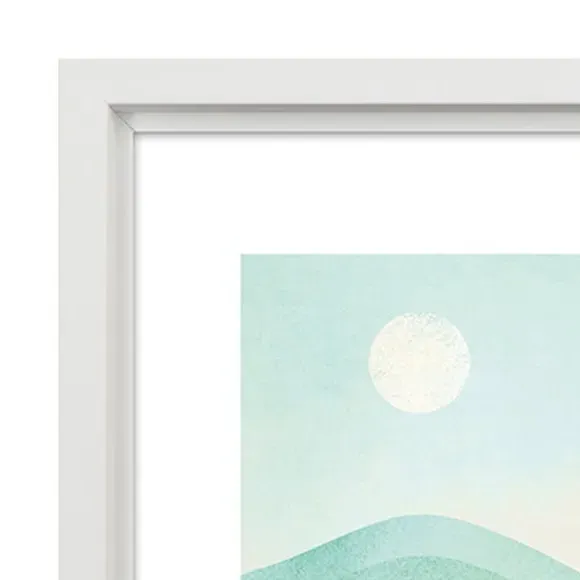 China Framed Print - Blue