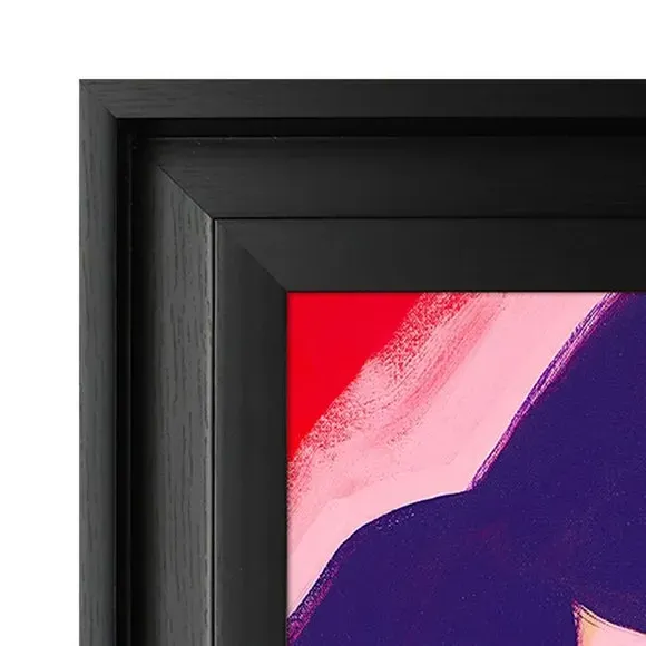 Framed Print Abstract Art - Multicolor