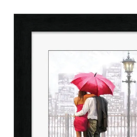 Framed Print Bright Lights - Multicolor