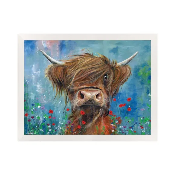 Framed Print Bruce Design - Multicolor