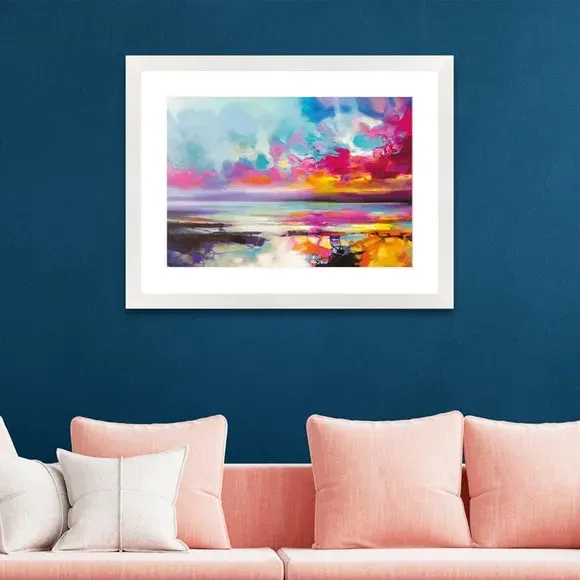 Framed Print Da Capo - Multicolor image