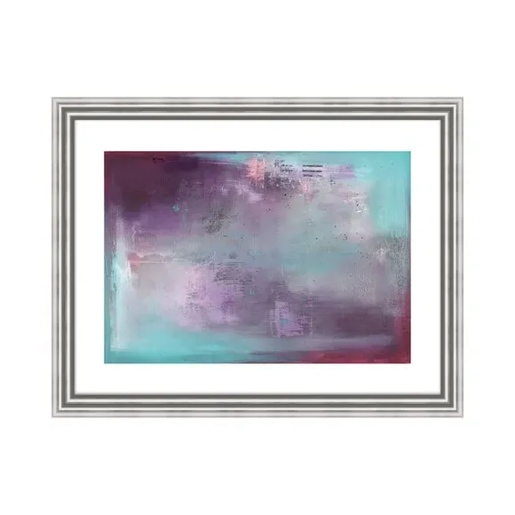 Framed Print Deep In The Tropics - Purple