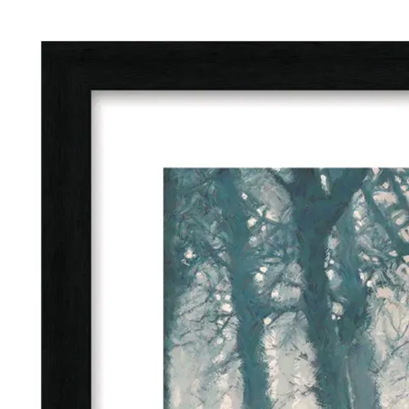 Framed Print Evening Mist - Multicolor