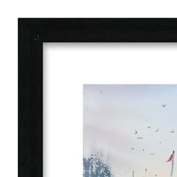 Framed Print Getting Ready - Multicolor