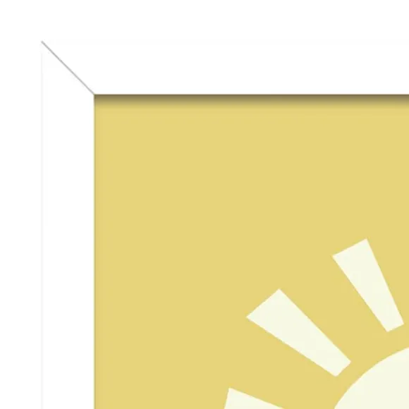 Framed Print Hello Sunshine - Multicolor