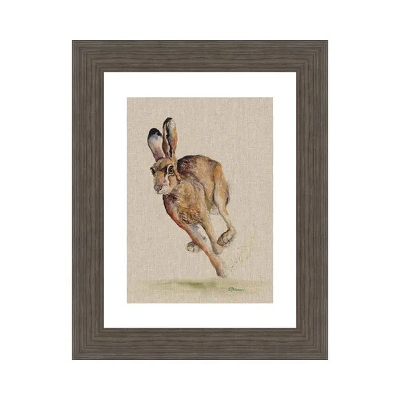 Framed Print Holly Hare Design - Natural