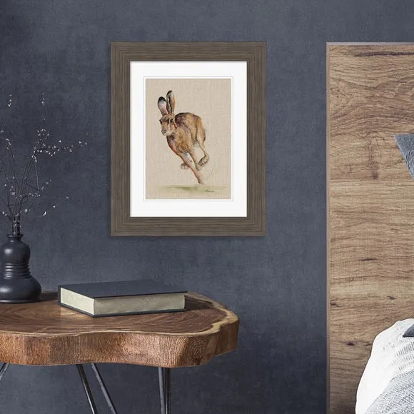Framed Print Holly Hare Design - Natural image
