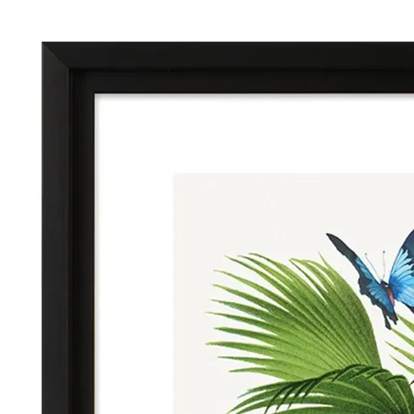 Framed Print Leopard Palm - Green