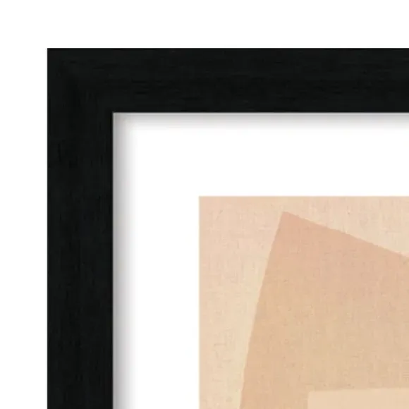 Framed Print Mid Century Modern - Multicolor