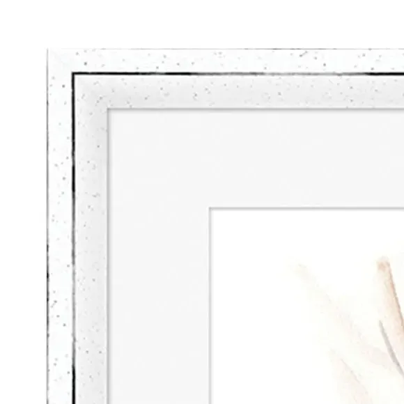 Framed Print Misty Morning - Brown