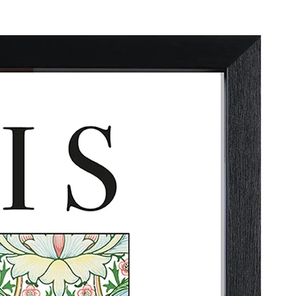 Framed Print Norwich Design - Multicolor