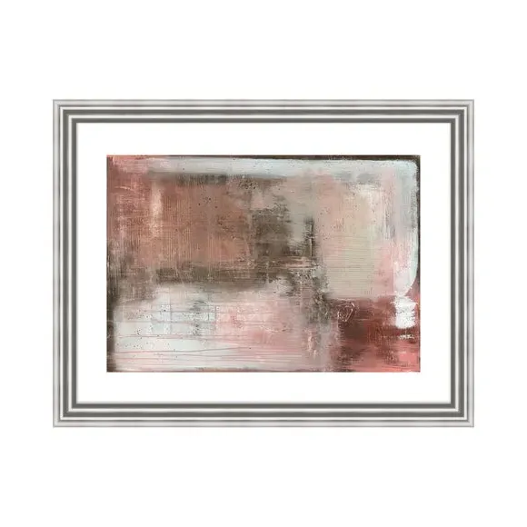 Framed Print Oriental Blush - Pink