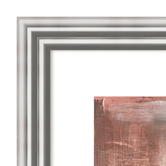 Framed Print Oriental Blush - Pink