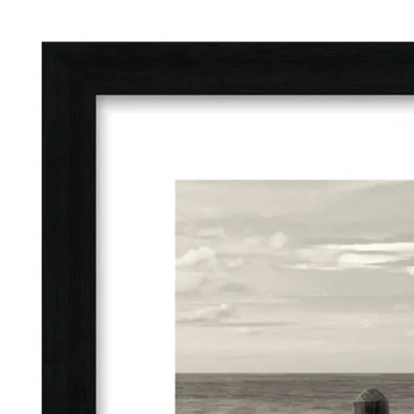 Framed Print Pathway To Paradise - Black, White
