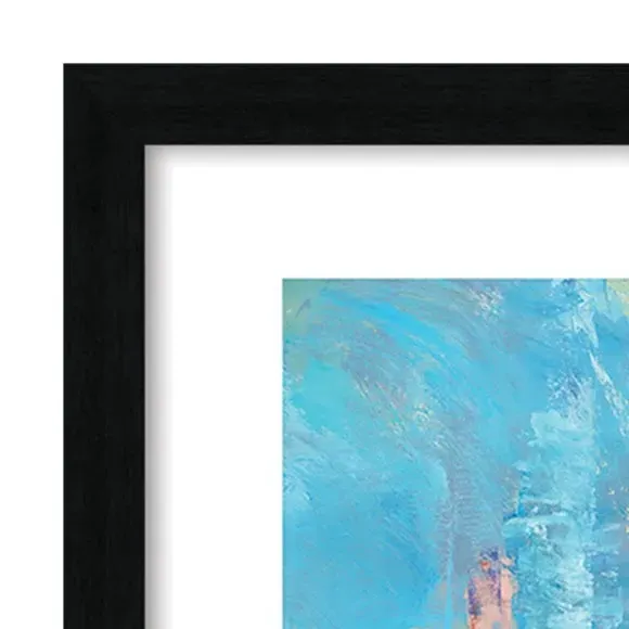 Framed Print Pink Power - Multicolor