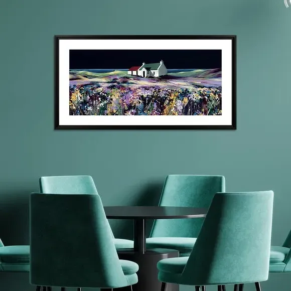 Framed Print Ready to Hang - Multicolor image