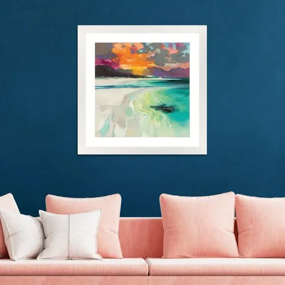 Framed Print Seilebost - Multicolor image
