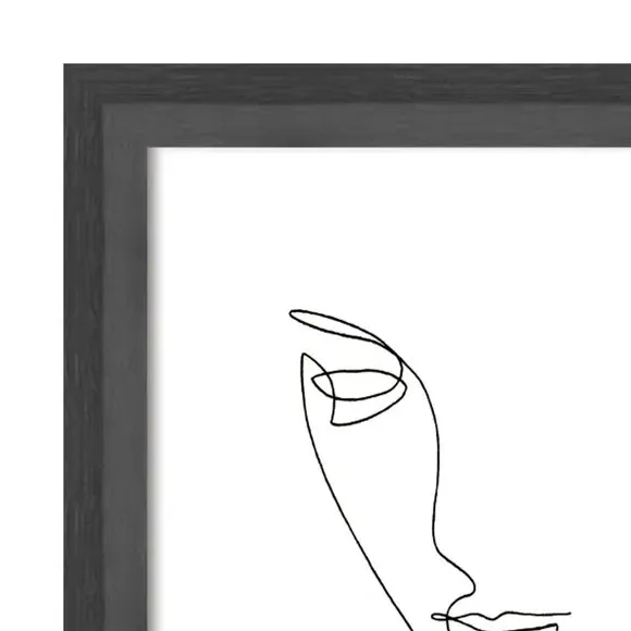 Framed Print Serenity - Black/White