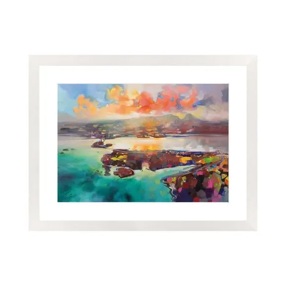 Framed Print Skye Bridge - Multicolor
