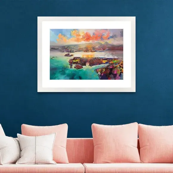 Framed Print Skye Bridge - Multicolor image