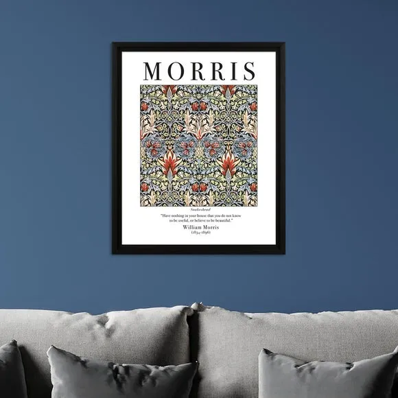 Framed Print Snakeshead Design - Multicolor image