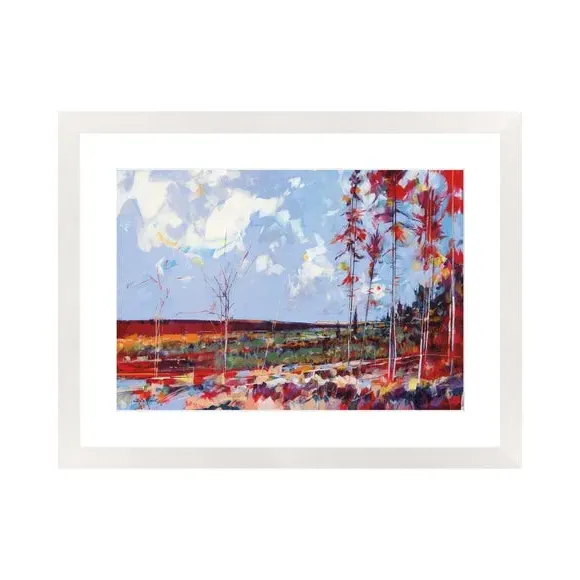 Framed Print Speech House - Multicolor