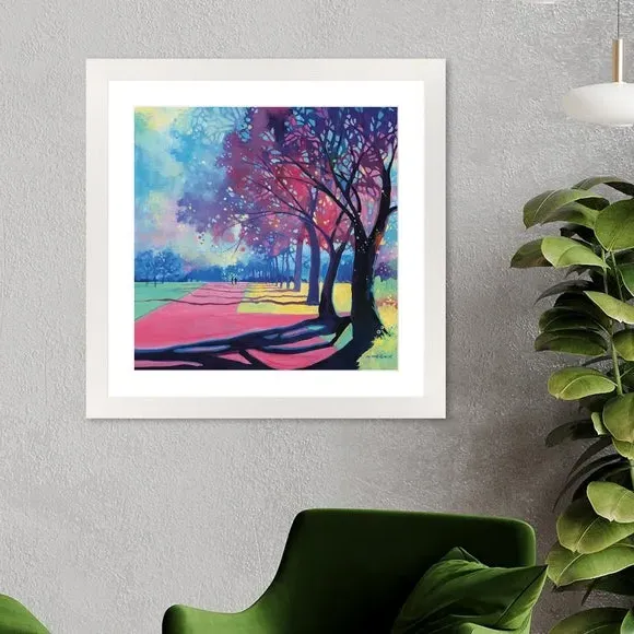 Framed Print Wall Art - Multicolor image